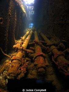 Periscopes on the wreck of the Heian Maru.
Canon ixus 98... by Jackie Campbell 